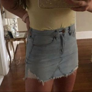 Super cute jean skirt